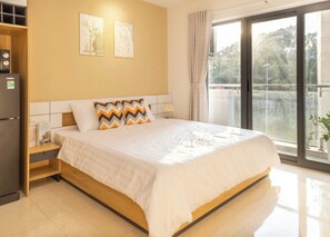 Appartement Deluxe, 1 chambre, balcon, vue ville