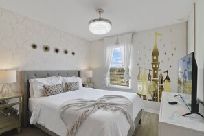 5 slaapkamers, een strijkplank/strijkijzer, wifi, beddengoed
