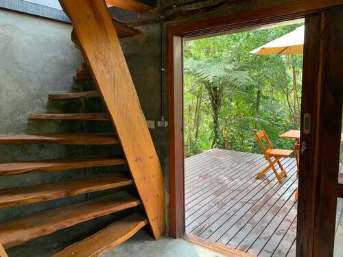 Laje Waterfall Dome, with relaxing wet sauna