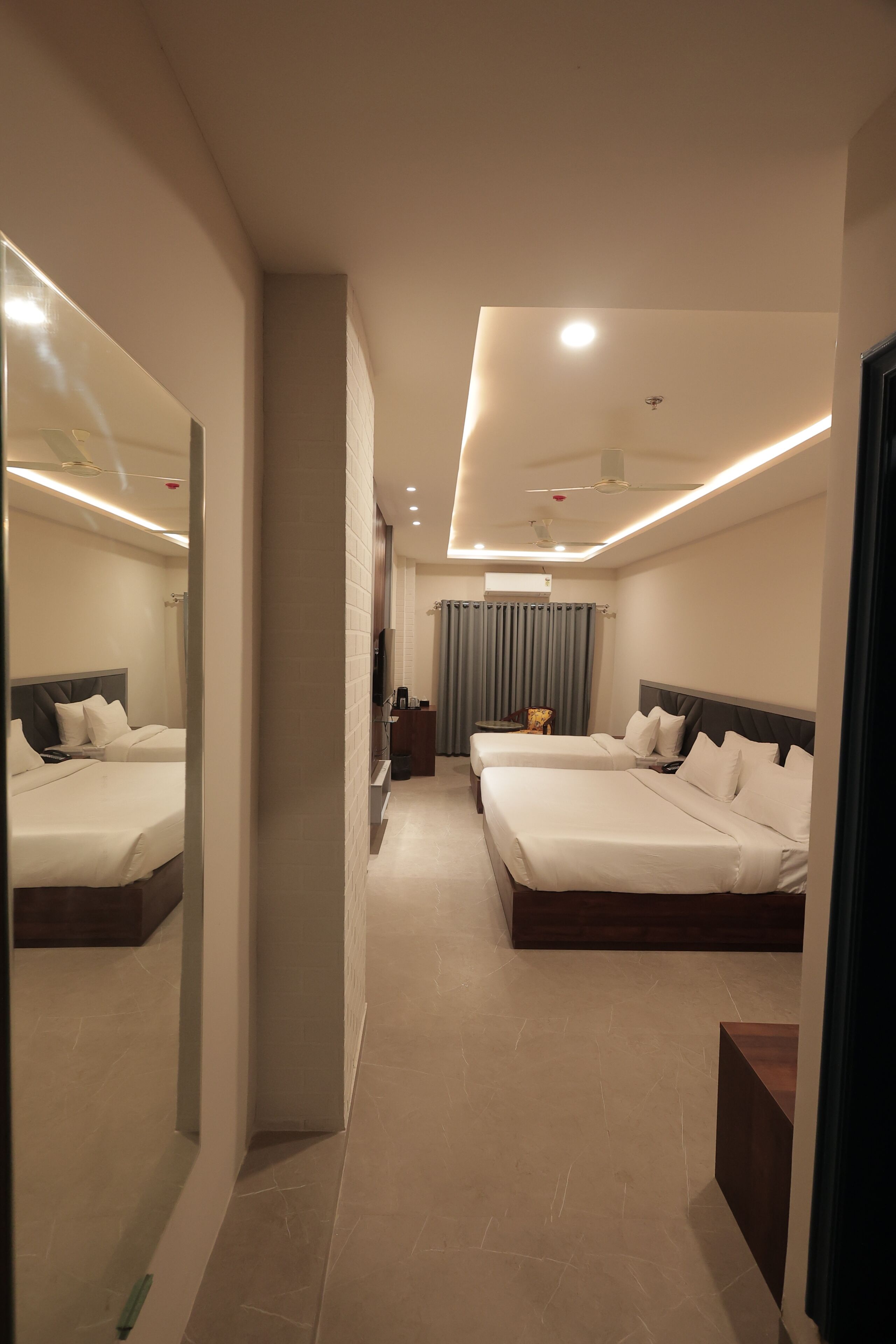 Nirvana Family Suite | Premium bedding, memory foam beds, free minibar items, desk