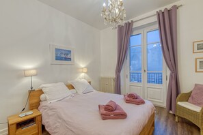 3 bedrooms, iron/ironing board, free WiFi, bed sheets - Snow Tram - Proche piste et thermes (Saint-Gervais-les-Bains)