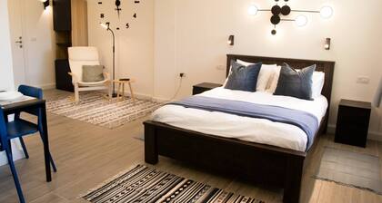 The house next to the orchard apartment for a couple