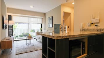 Departamento, balcón (203) | Área de sala de estar