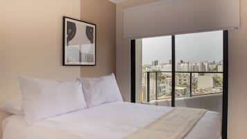 Apartemen Eksklusif | 1 kamar tidur, setrika/meja setrika, dan Wi-Fi gratis