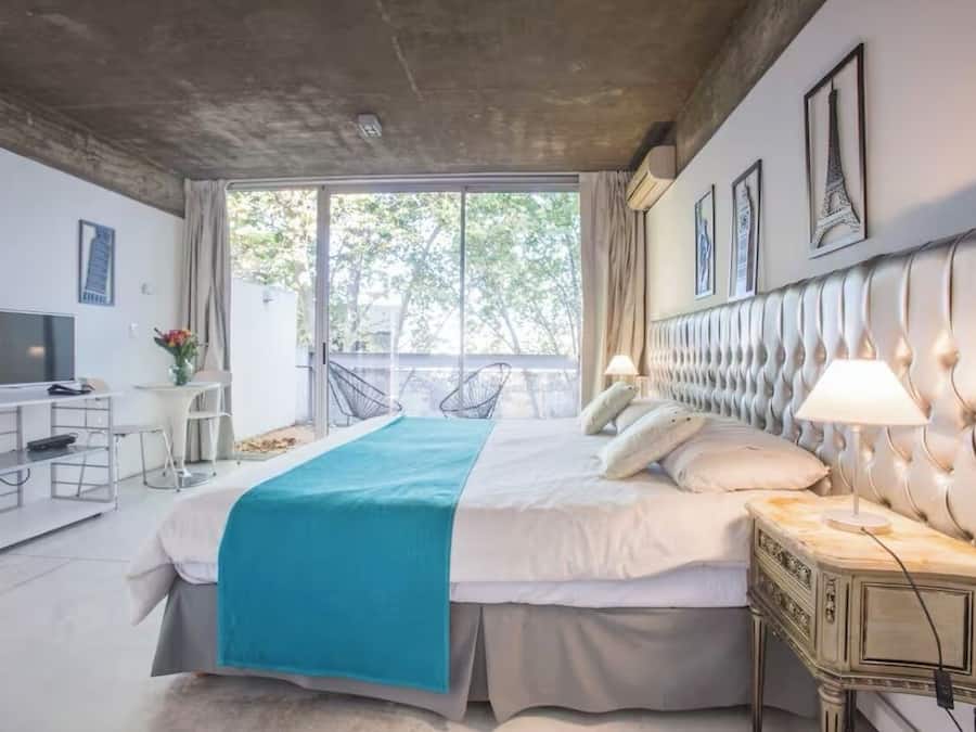 Dúplex superior, 1 habitación | 1 dormitorio, colchones con acolchado adicional, caja fuerte