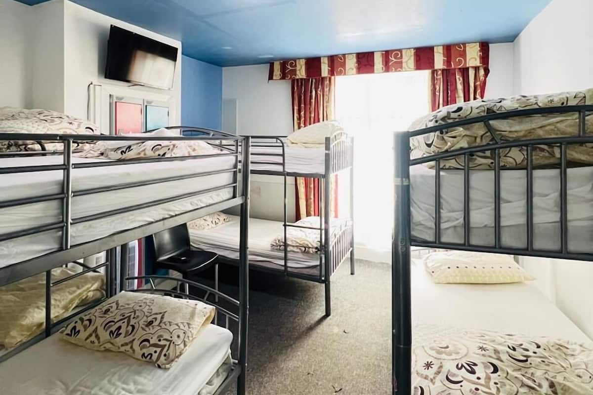 In-room safe, desk, laptop workspace, iron/ironing board