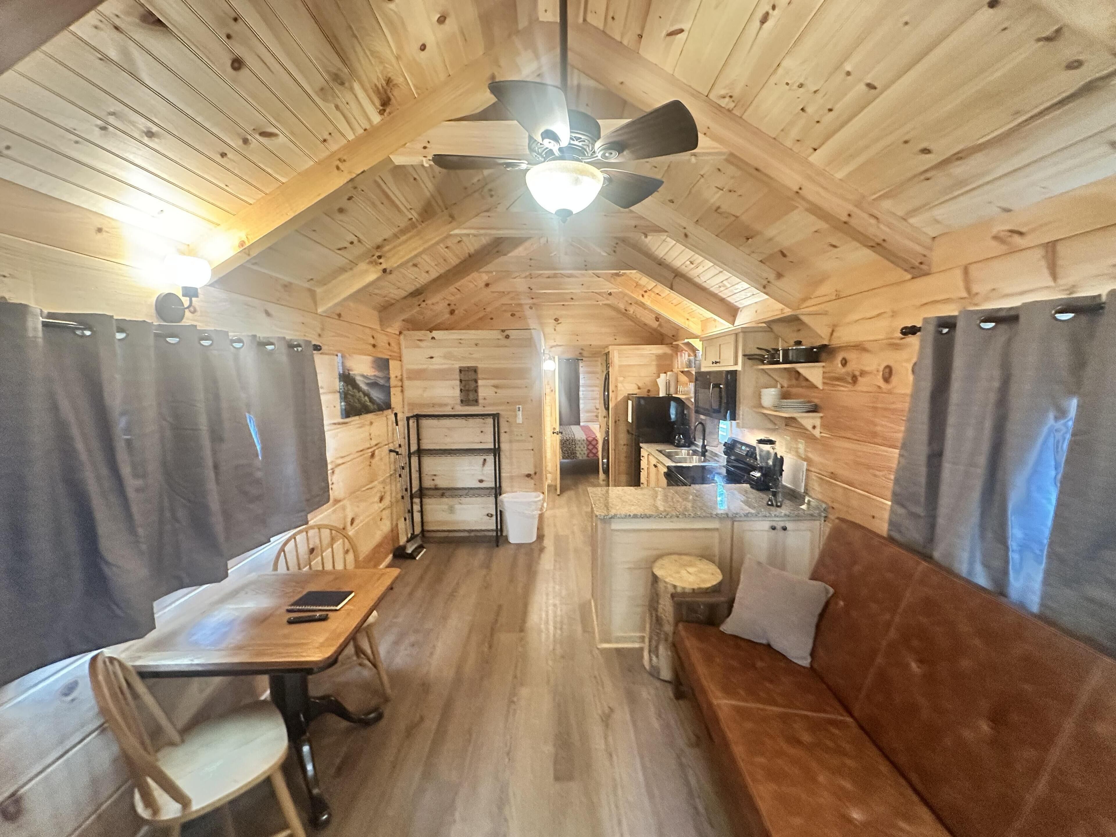 TV, fireplace, DVD player