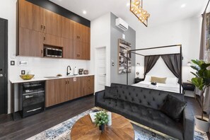 1 soveværelse, skrivebord, strygejern/strygebræt, Wi-Fi