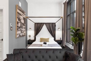 1 bedroom, desk, iron/ironing board, WiFi - Old Montreal Corner, Loft, 10 feet ceilings, 1 Bed (Montréal)