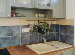 Fridge, microwave, stovetop, toaster