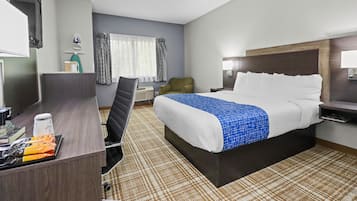 1 Schlafzimmer, Schreibtisch, laptopgeeigneter Arbeitsplatz