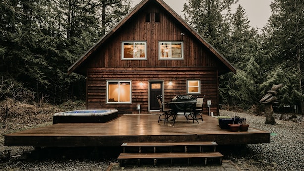 Cabin, 4 Bedrooms, Terrace | Teres/patio