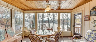Lakefront Hot Springs Village Home w/ Private Dock
