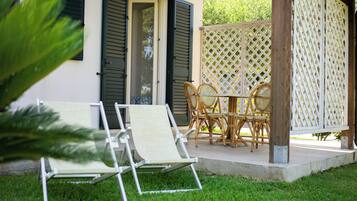 Apartment, 2 Schlafzimmer, barrierefrei, Raucher | Terrasse/Patio