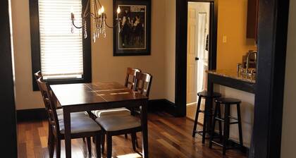 Charming, spacious house with large outdoor area.