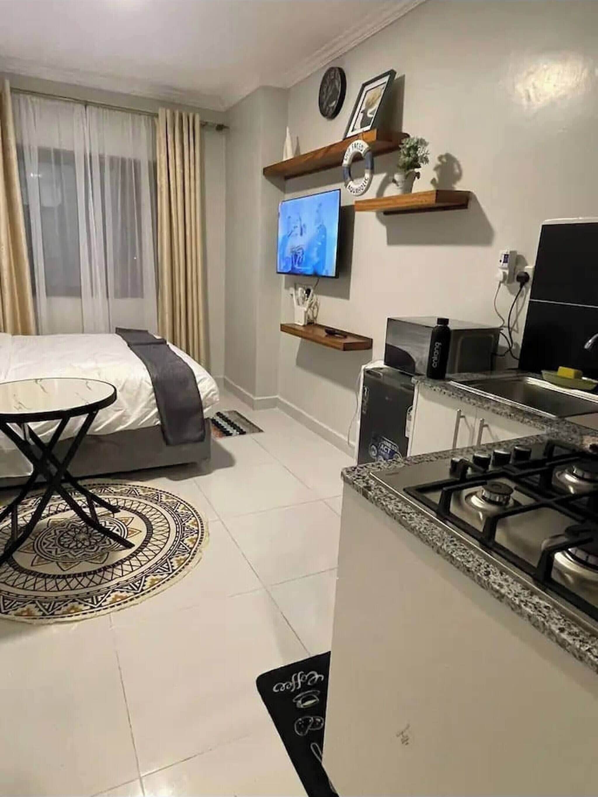 Appartement, 1 chambre, balcon, vue sur le jardin | 1 chambre