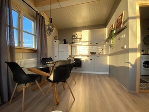 Chambre, 1 chambre, vue sur le jardin | Cuisine privée