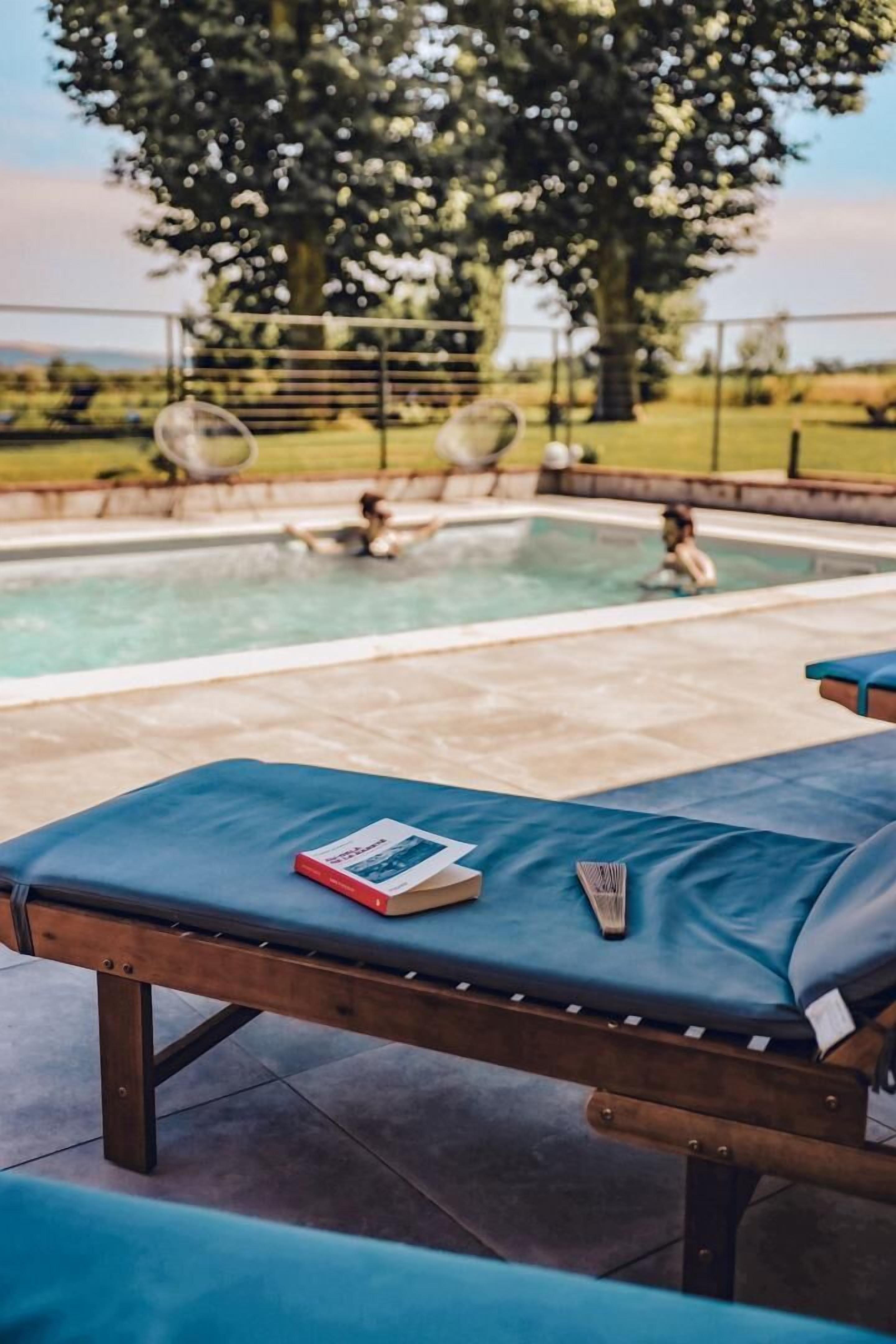 Una piscina climatizada