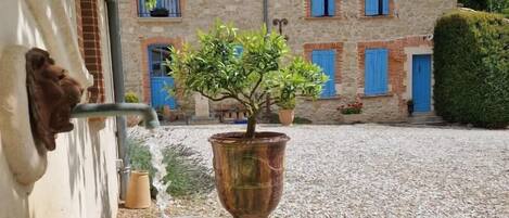Enceinte de l’hébergement