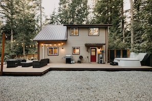 Cabin, 3 Bedrooms, Smoking, Patio | Terrace/patio