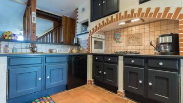 Fridge, microwave, dishwasher, highchair