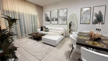 Condo, City View | Living area