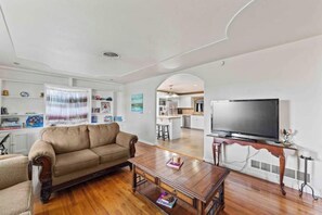 Smart TV, video games, table football, ping pong