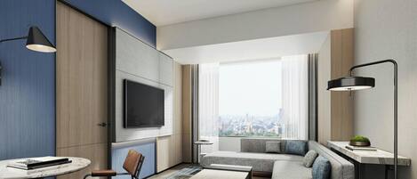 Suite ejecutiva, 1 cama de matrimonio grande (View)