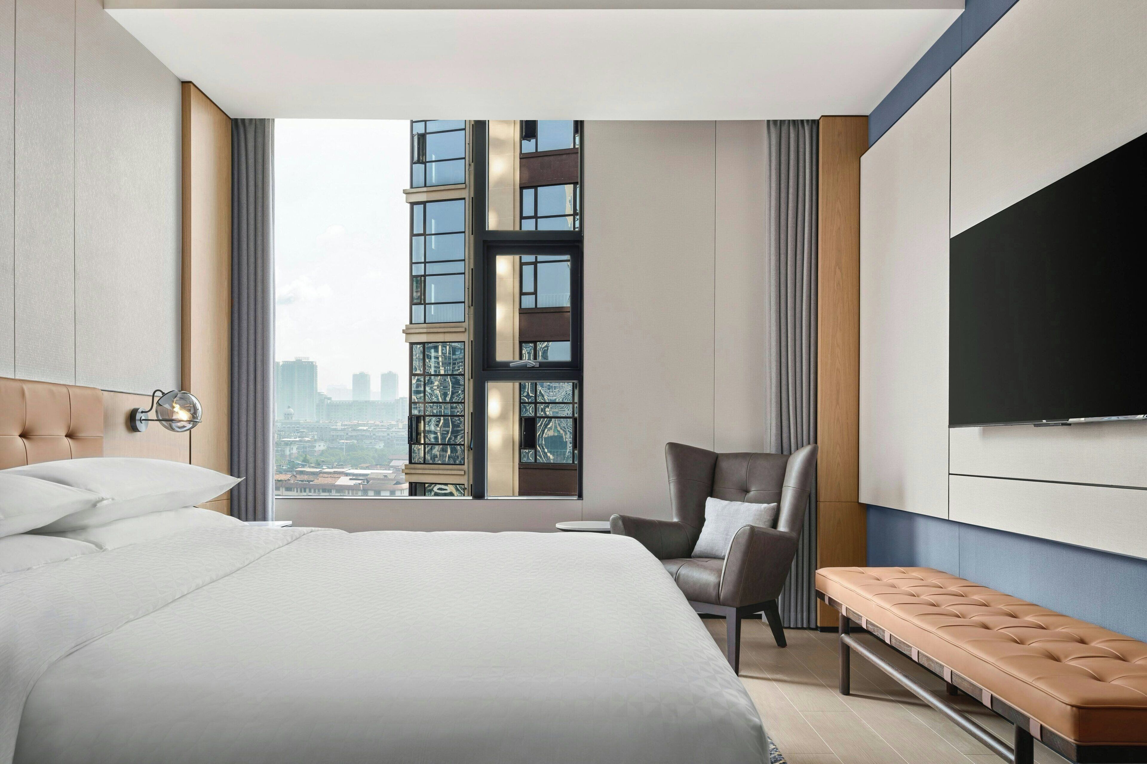 Habitación Deluxe, 1 cama King size, vista a la ciudad