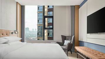 Habitación Deluxe, 1 cama King size, vista a la ciudad
