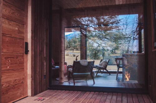 Calafate Cabin in Patagonia with stunning views of Cerro Castillo