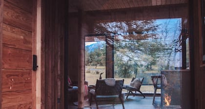 Calafate Cabin in Patagonia with stunning views of Cerro Castillo