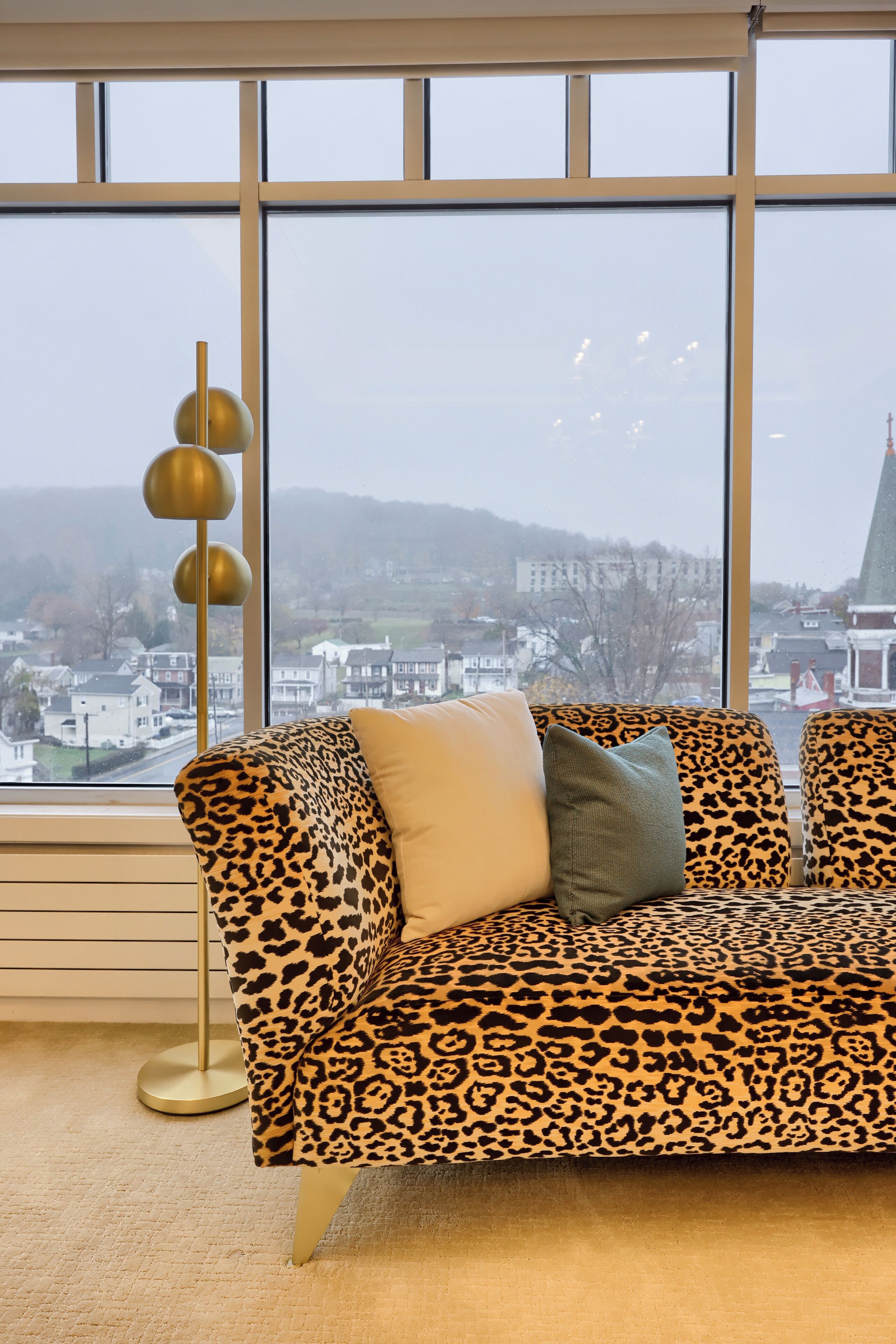 Luxury Suite, 1 King Bed, Kitchen, City View | Laptop workspace, iron/ironing board, free WiFi