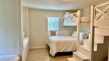 4 chambres, draps fournis