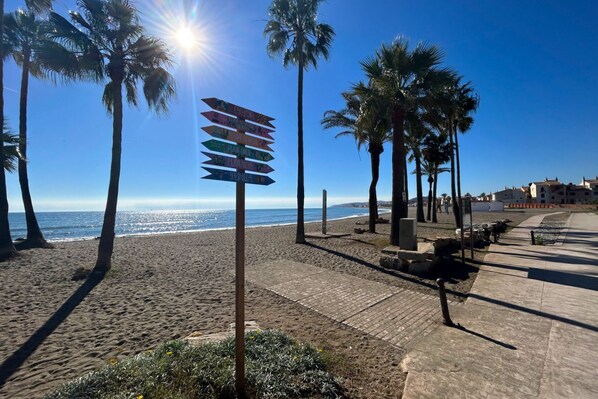 Beach nearby