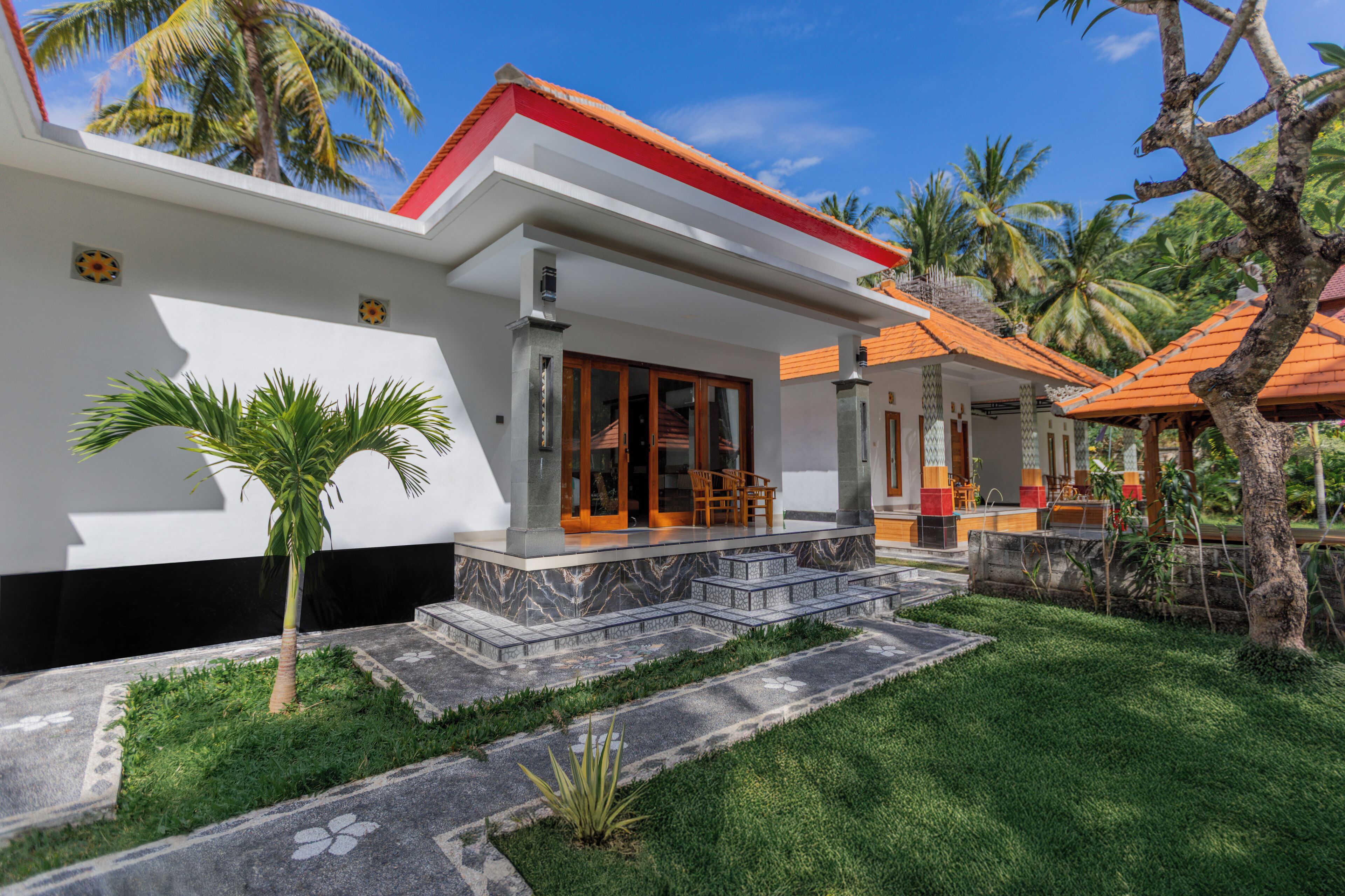 Quarto superior, 2 camas de solteiro | Vista para o jardim