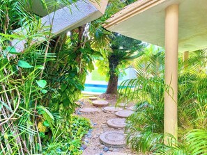 Terrein van de accommodatie