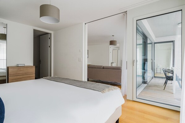 2 sovrum, strykjärn/strykbräda, wi-fi och sängkläder