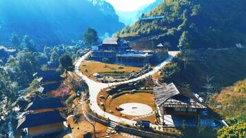 Overnatningsstedets facade