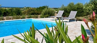 Villa Maslina: Rustic villa in an olive grove facing a bird sanctuary