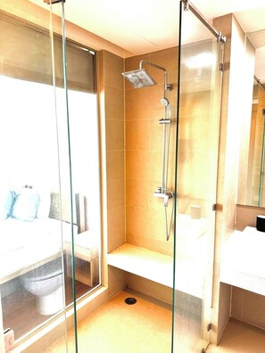 Shower, hair dryer, bidet