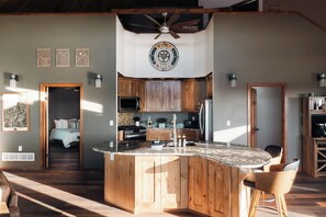 Microwave, oven, stovetop