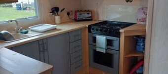 Cozy caravan in Mablethorpe