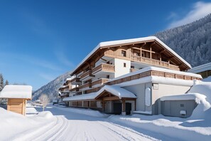 Exterior - l'Ours Bleu B01 - Ski in Ski out, Vallorcine (Argentiere), France (Vallorcine (Argentiere))