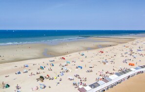 Vlak bij het strand, vissen