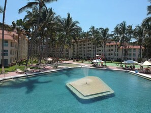 Pool - 2 Bdr Apartment in Hotel + Beach + Swimming Pool (Nuevo Vallarta)