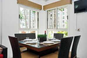 Dining - 2 Bdr Apartment in Hotel + Beach + Swimming Pool (Nuevo Vallarta)