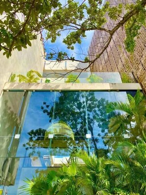 Enceinte de l’hébergement