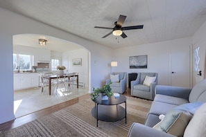 Télévision, table de tennis de table