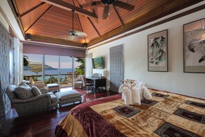 6 bedrooms, in-room safe, desk, iron/ironing board - Katamanda seaview villa Kinnaree near Kata beach (Karon)